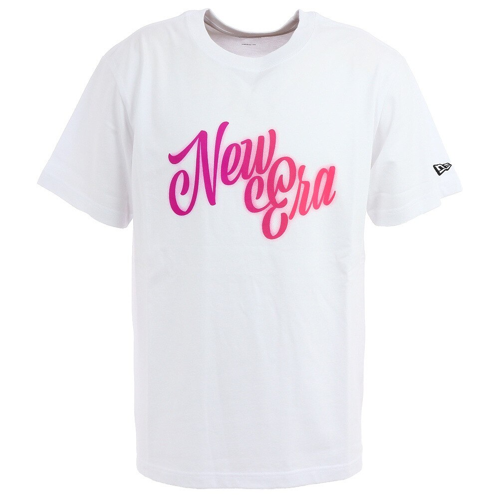  半袖コットンTシャツ グラデーションロゴ 12325169