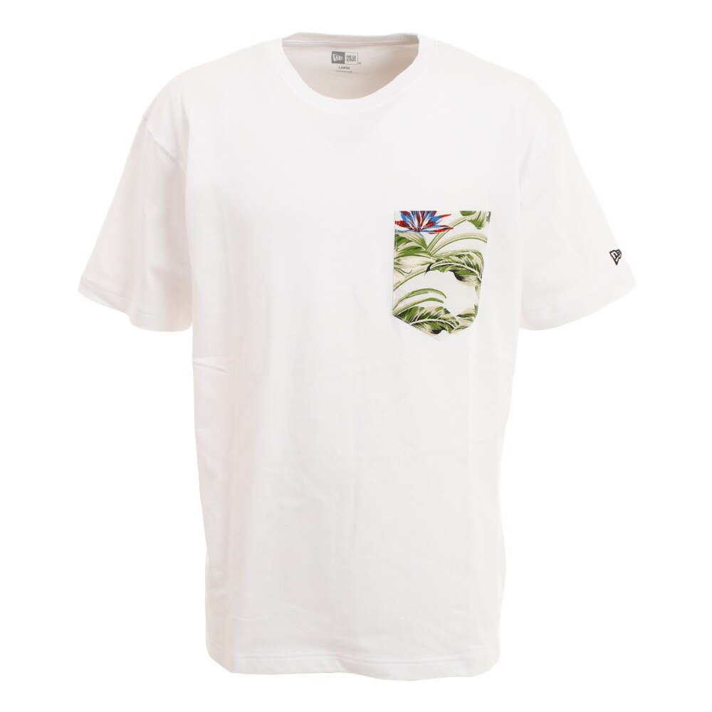  ポケット Tシャツ ボタニカル 12674168
