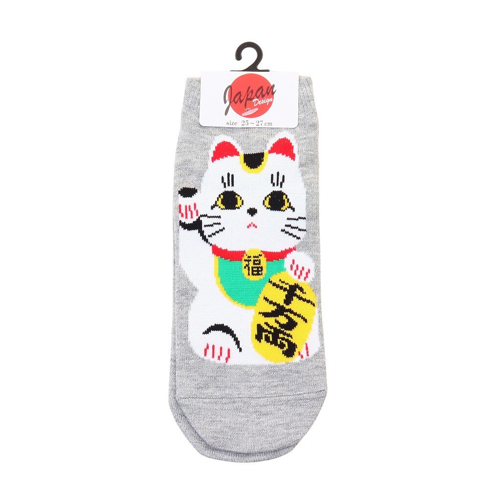 ソックス 招き猫 894M0OKJPN11GRY
