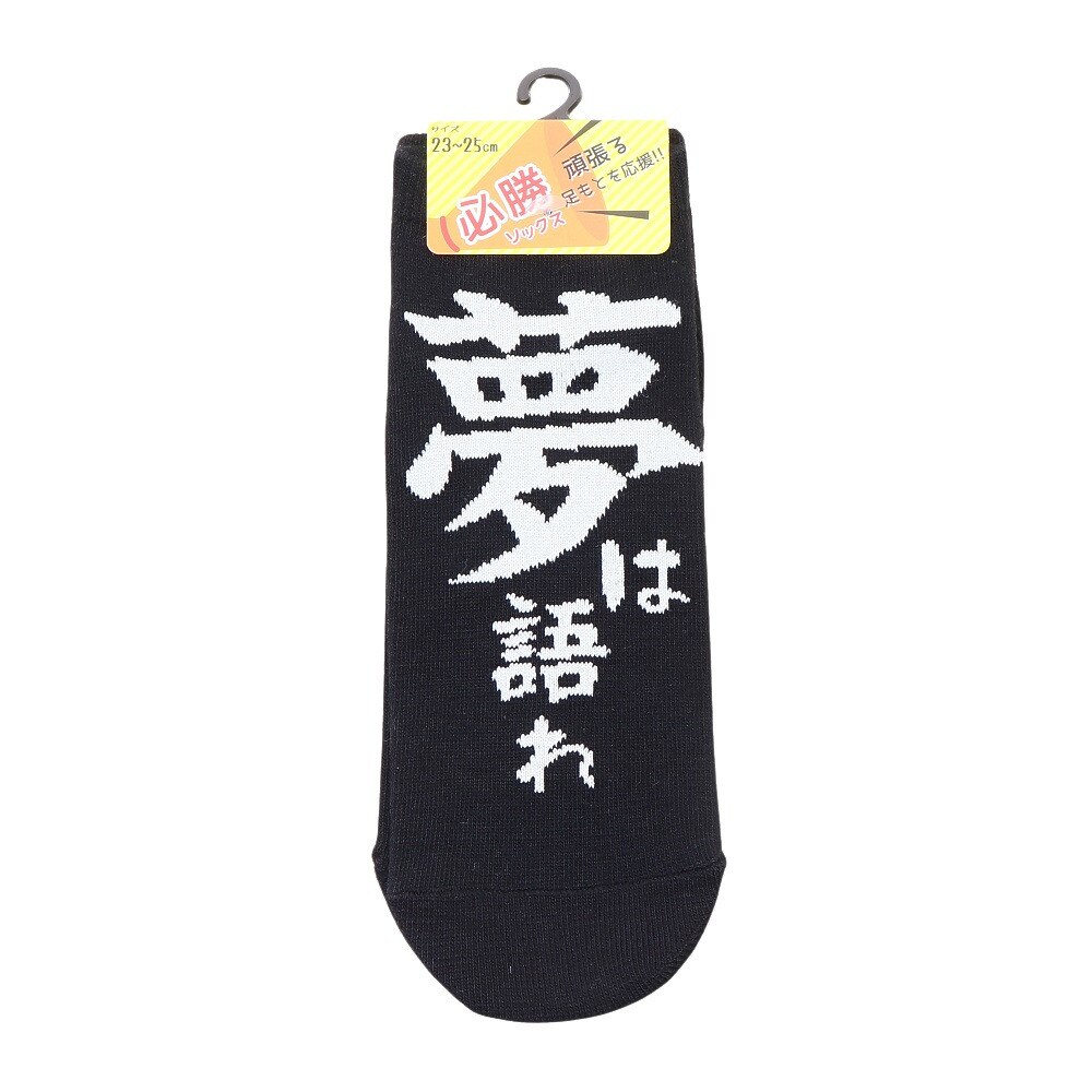  ソックス 夢は語れ 895M0OKMSG14BLK