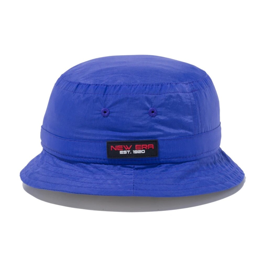  バケット02 ラバーロゴ NEW ERA EST 1920 パープル × スノーホワイト 12326096