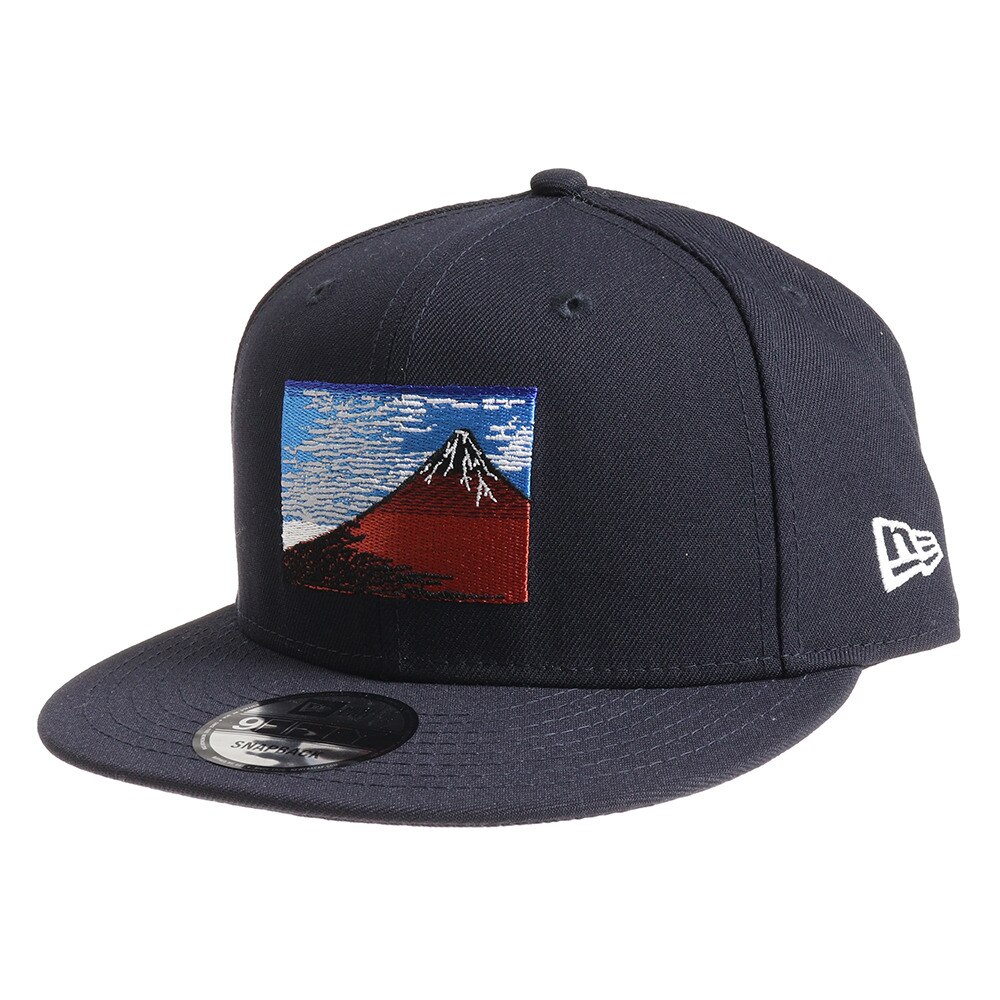  9FIFTY 浮世絵 赤富士 ネイビー 12326143