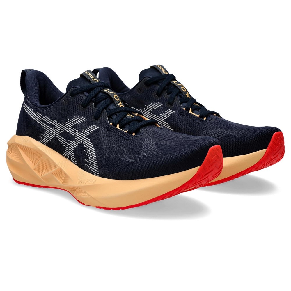 アシックス（ASICS）（メンズ）ランニング ジョギングシューズ ノヴァブラスト 5 ネイビー 1011B975.404