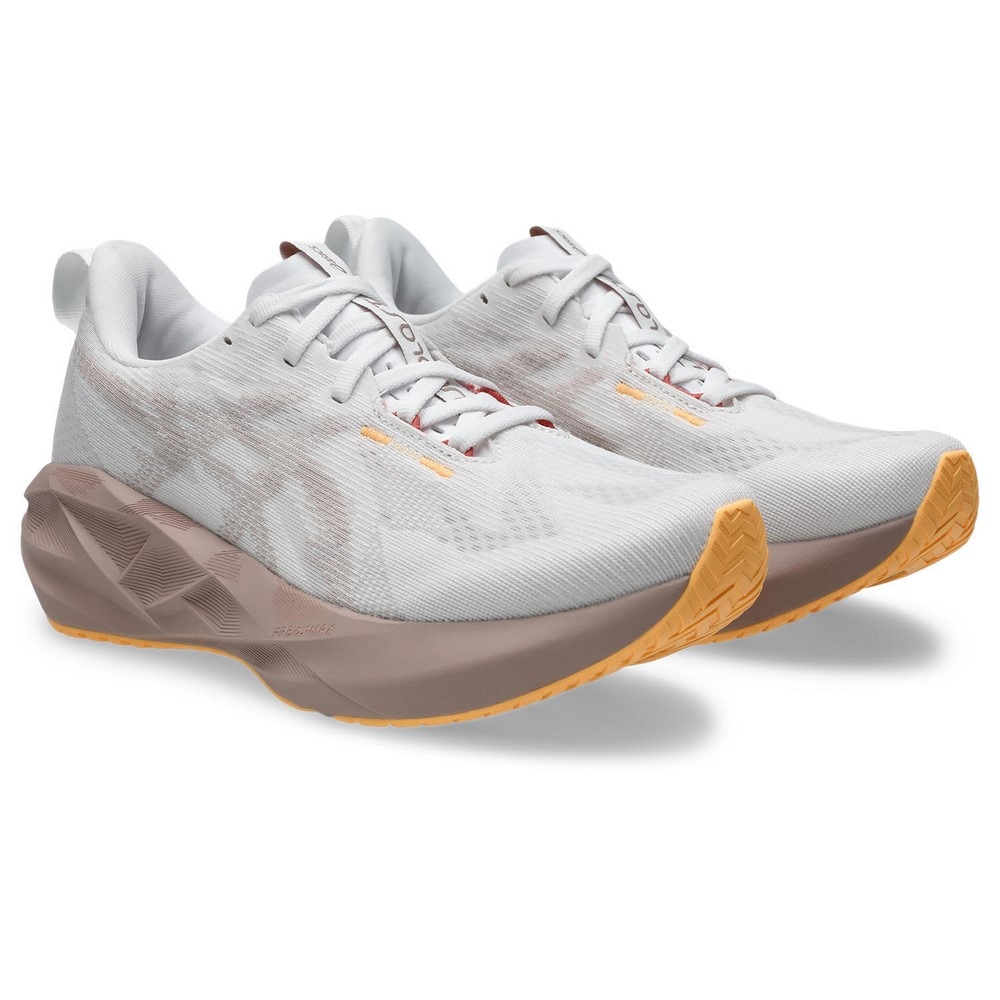 アシックス（ASICS）（レディース）ランニングシューズ ジョギングシューズ ノヴァブラスト 5 ワイド ホワイト 1012B766.102 