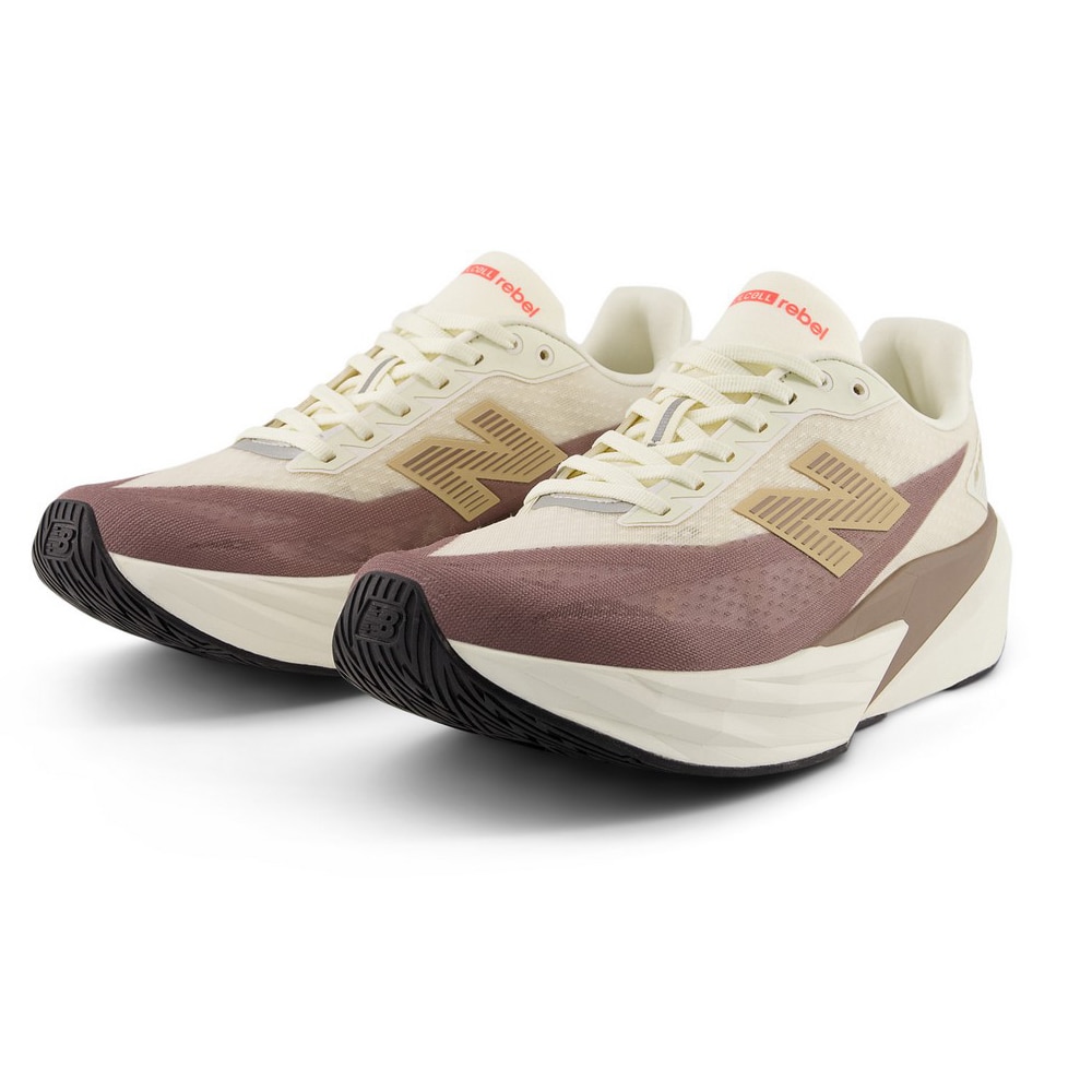 ニューバランス（new balance）（レディース）ランニングシューズ トレーニングシューズ 部活 フューエルセル レベル v5 ブラウン WFCXLJ5 D 軽量性 反発性