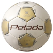 (メンズ、レディース)サッカーボール 5号球 ペレーダ4900 ゴールドエディション グランド ホワイト F5K4901-WZ