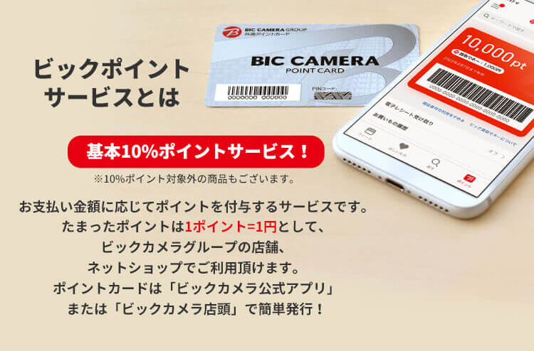 ビックカメラ.com ビックポイントサービス