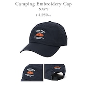 Camping Embroidery Cap
