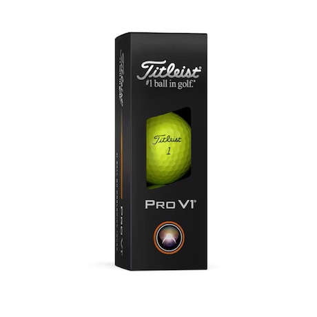 PRO V1 YEL 3P ゴルフボール T2129S-3PJ スリーブ