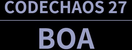 CODECHAOS 27 BOA