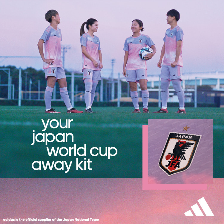 アディダス　サッカー日本女子代表 2023 アウェイユニフォーム