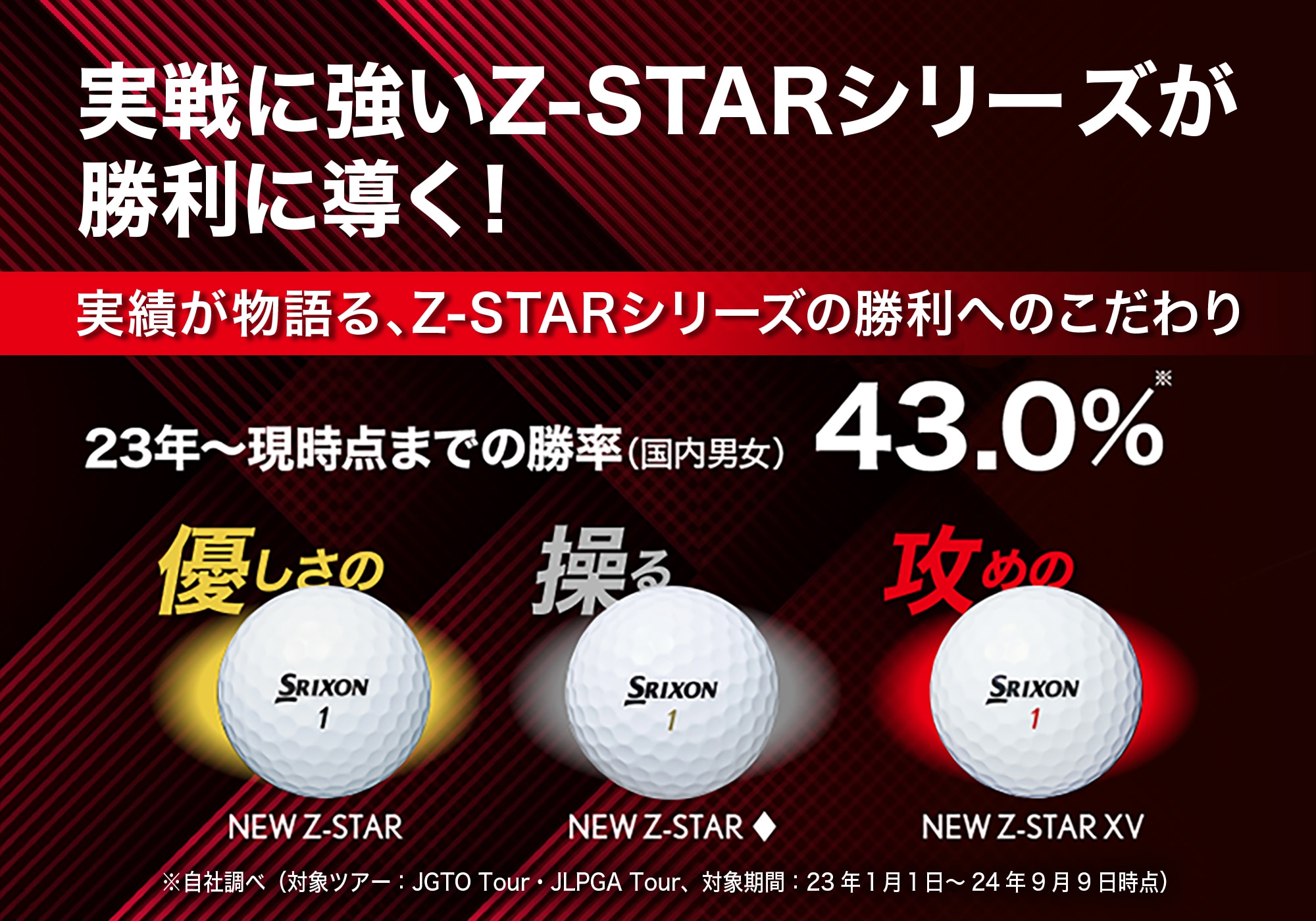 実戦に強いZ-STARシリーズが勝利に導く！実績が物語る、Z-STARシリーズの勝利へのこだわり