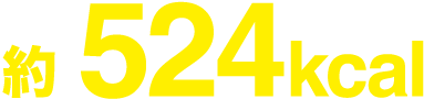 約524kcal