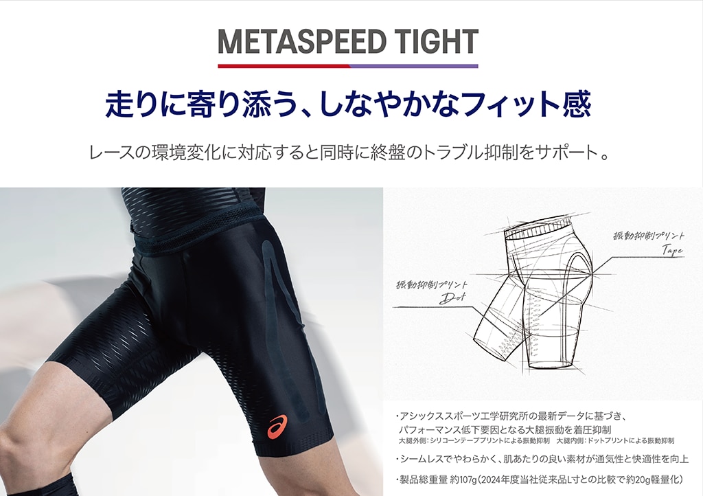 アシックス（ASICS）（メンズ）METASPEEDタイツ 2091A810.001