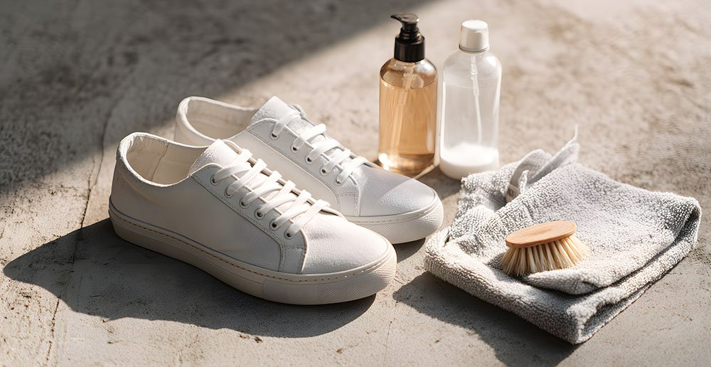 スニーカーのメンテナンスのイメージ画像