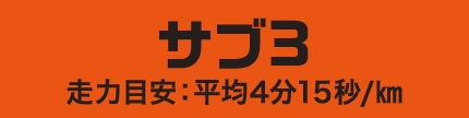 サブ3
