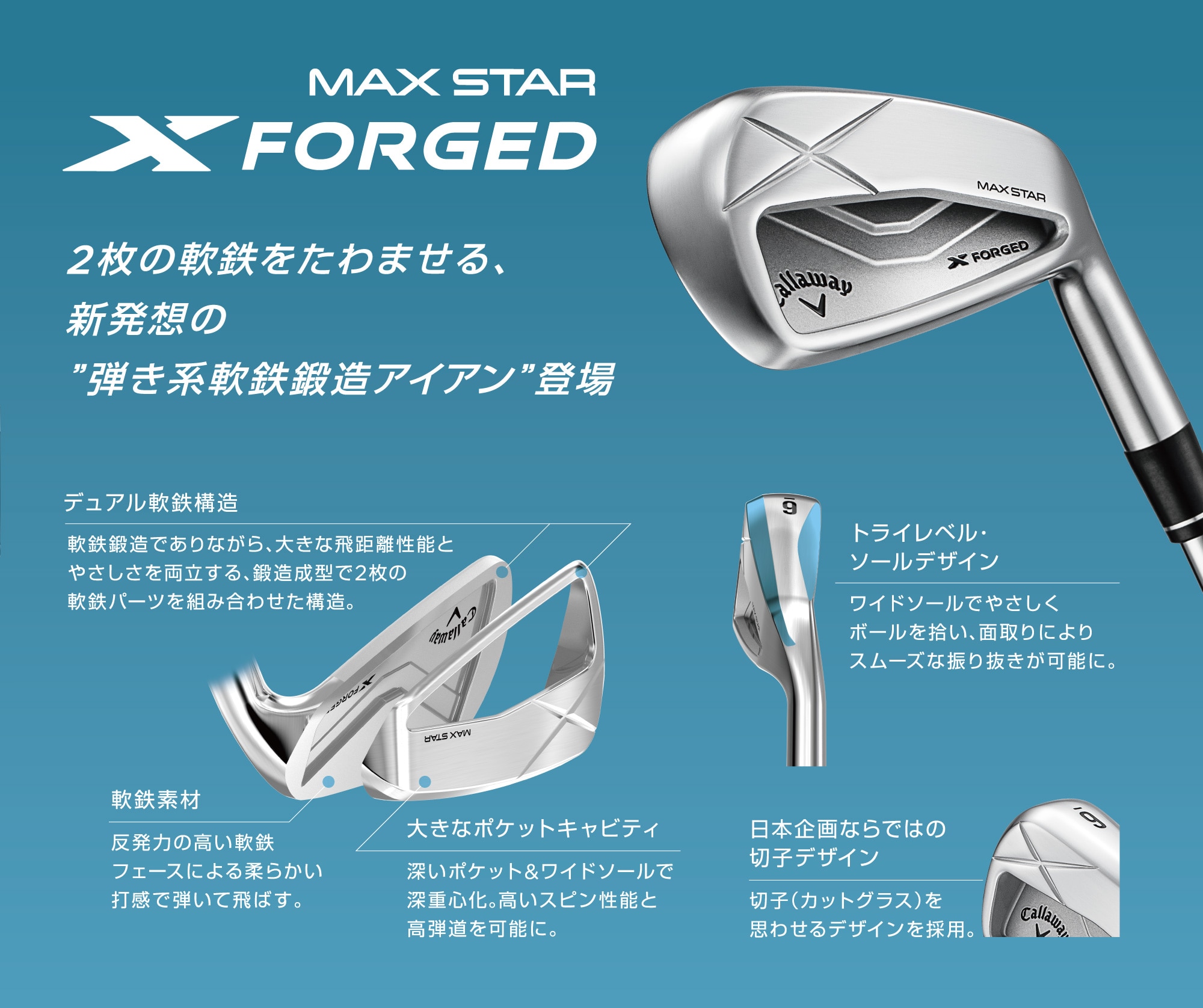 X FORGED MAX STAR