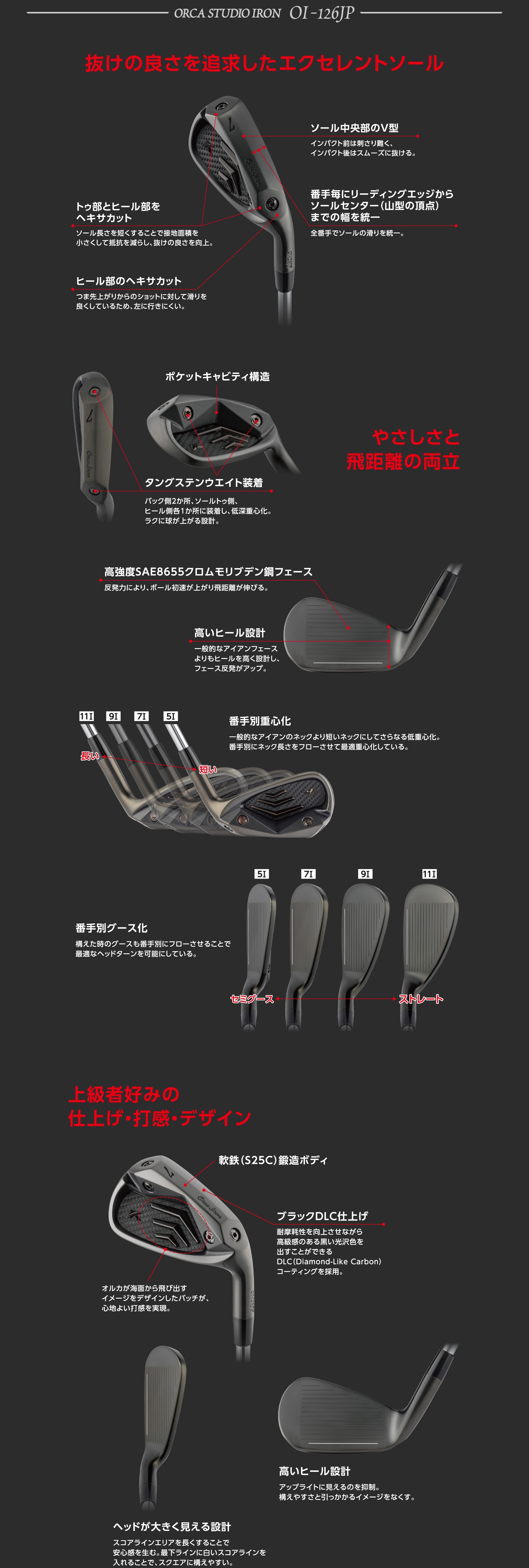 KASCO ORCA STUDIO IRON OI-126JP