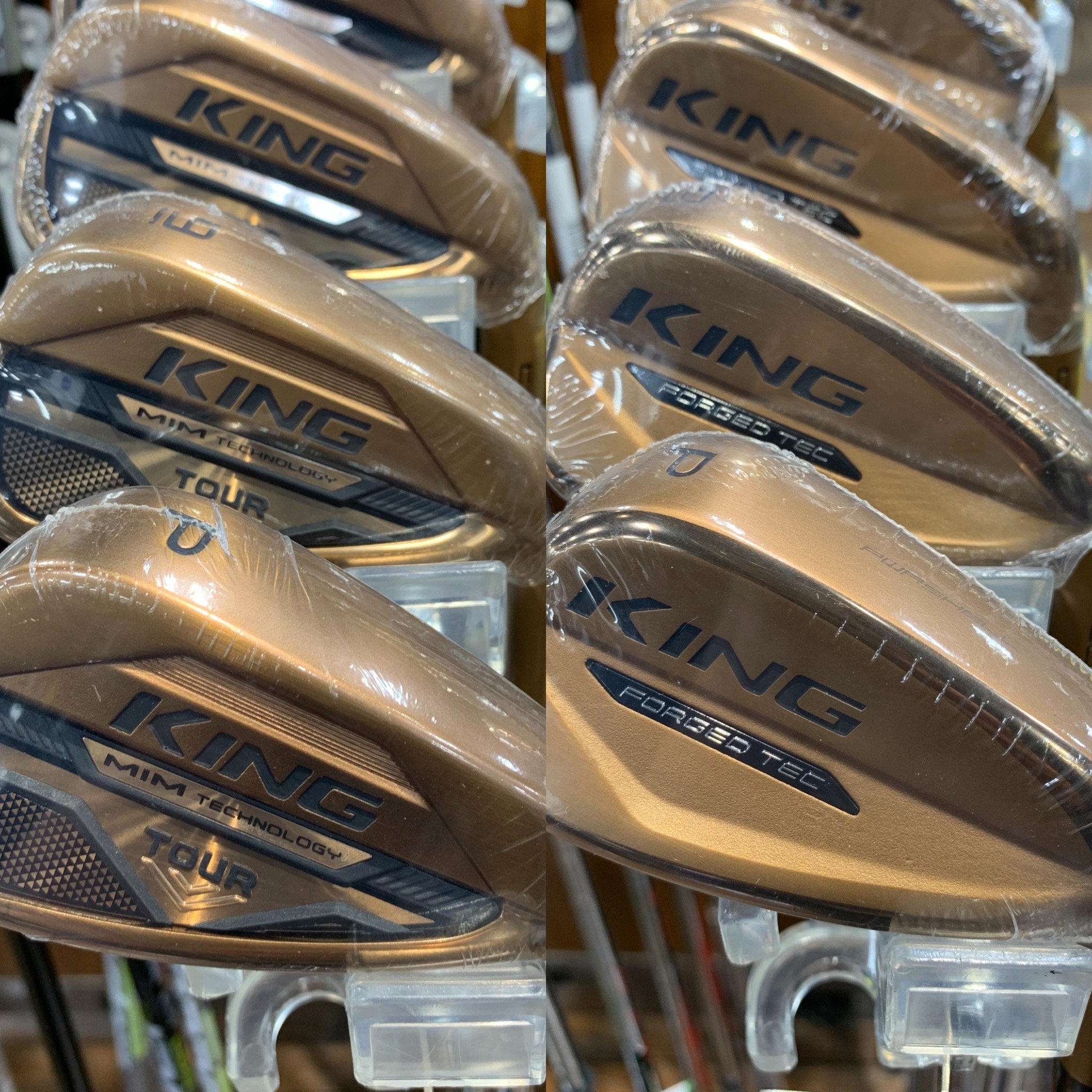 新製品入荷】コブラ限定アイアン KING MIM TOURとKING FORGED TEC
