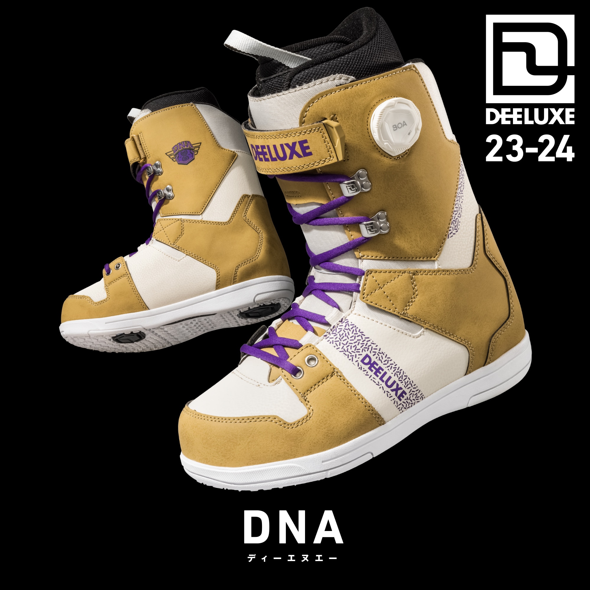 ディーラックス（DEELUXE）（メンズ）スノーボード ブーツ BOA 24 DNA ...