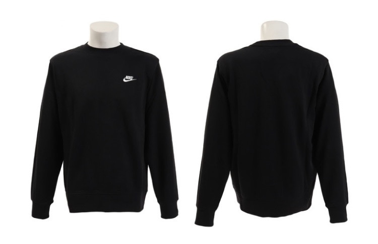 nike フレンチテリー クルー スウェット BV2667-010FA19 ブラック