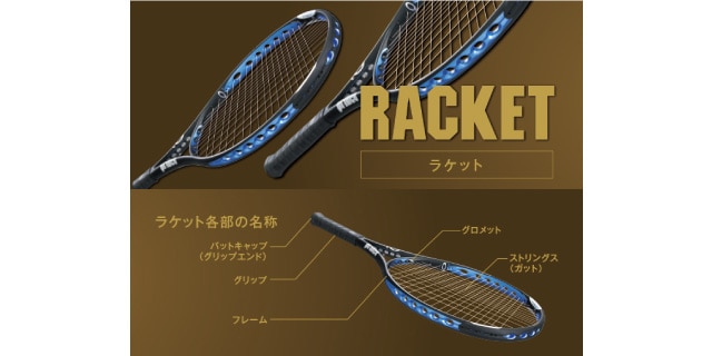 グリップのお手入れ」テニスラケット（RACKET）メンテナンス