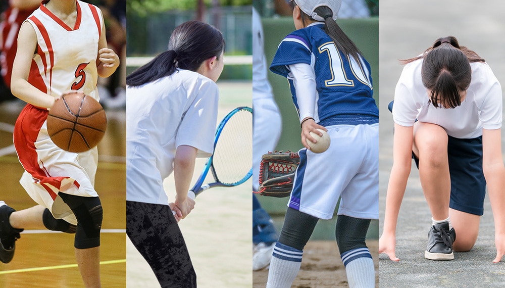 運動部の女子