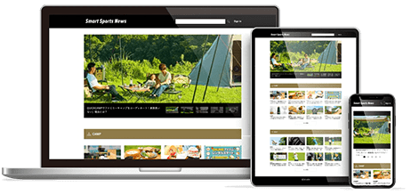 SSNはパソコン / タブレット / スマホに対応しています